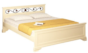 Кровать «Лира» с ковкой